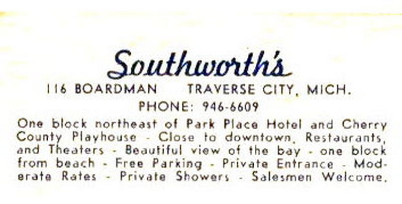 Southworths - Vintage Postcard (newer photo)